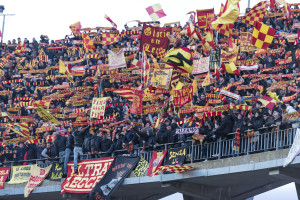 Curva Nord contro il Foggia